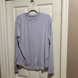 Avia Light Purple Long Sleeve Women's Top